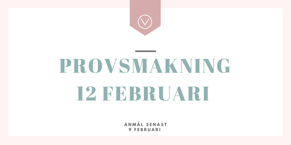 Provsmakning banner