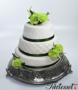 bröllopstårta